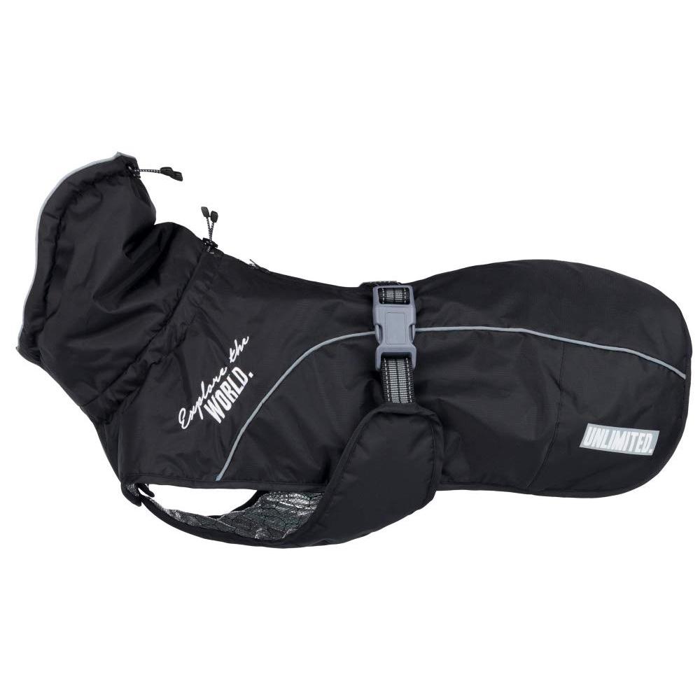 TRIXIE Abrigo Explore, XS, 30cm, Negro