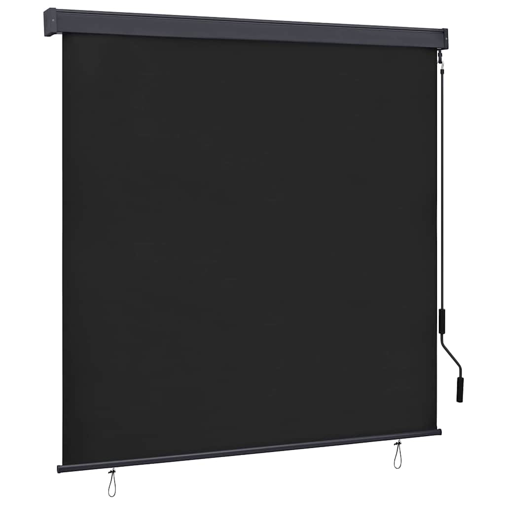 vidaXL Estor enrollable Rayado 180 x 250 cm Tela y Aluminio