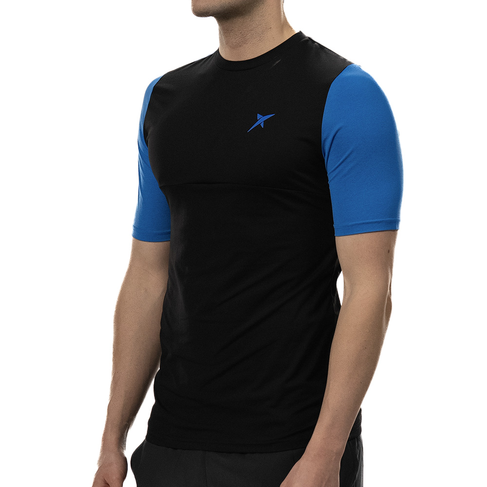CAMISETA DROP SHOT AKER SS25 JON SANZ NEGRO