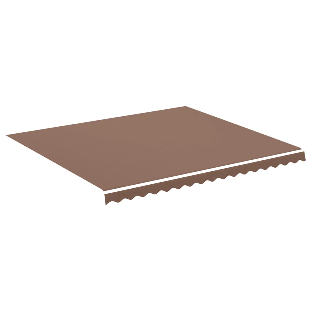 Vidaxl Tela Repuesto Toldo 4x3,5 M Protección Rayos UV Patio Jardín
