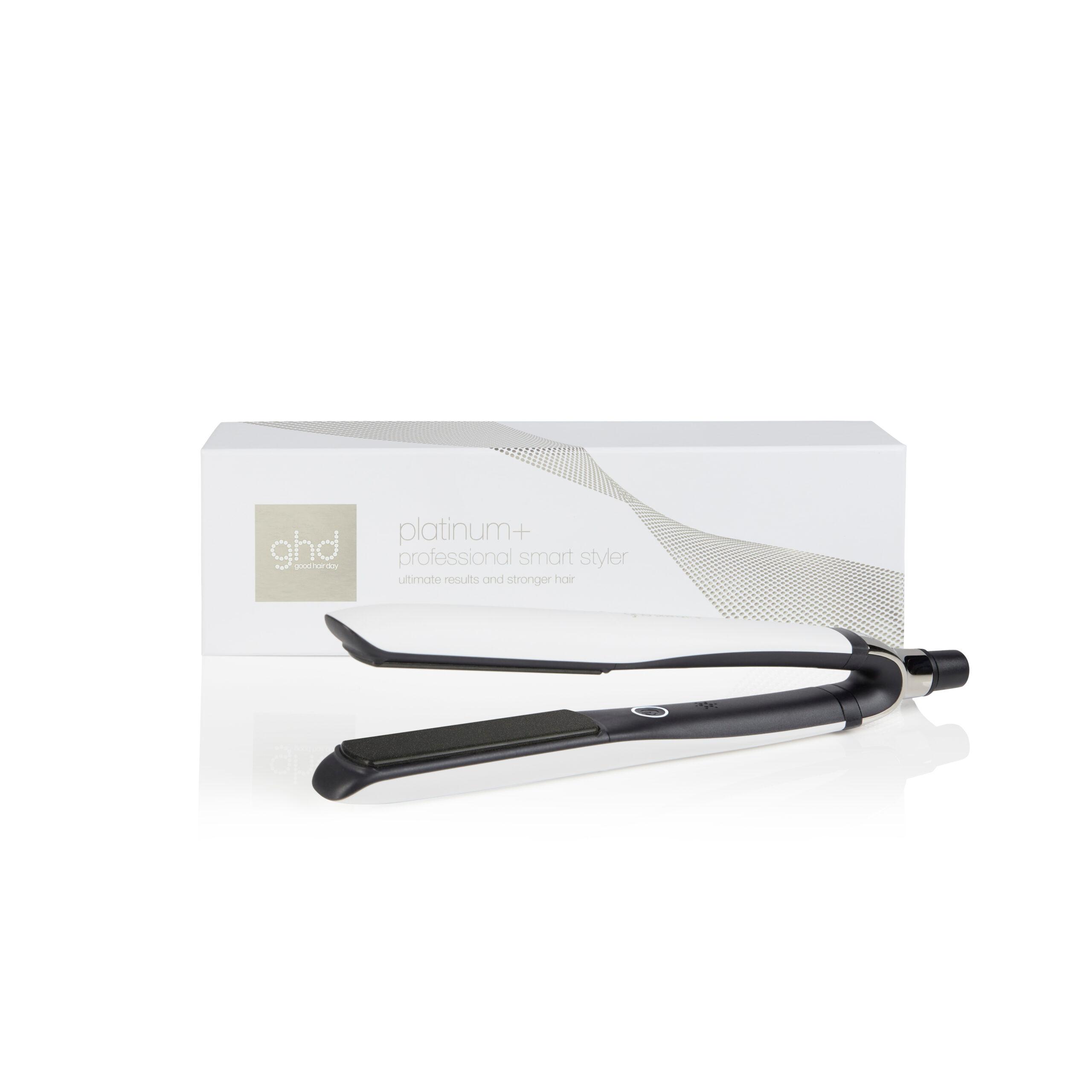 Plancha profesional ghd Platinum+ White - Liso perfecto, brillo extremo y peinados duraderos. Platinum ghd blanca