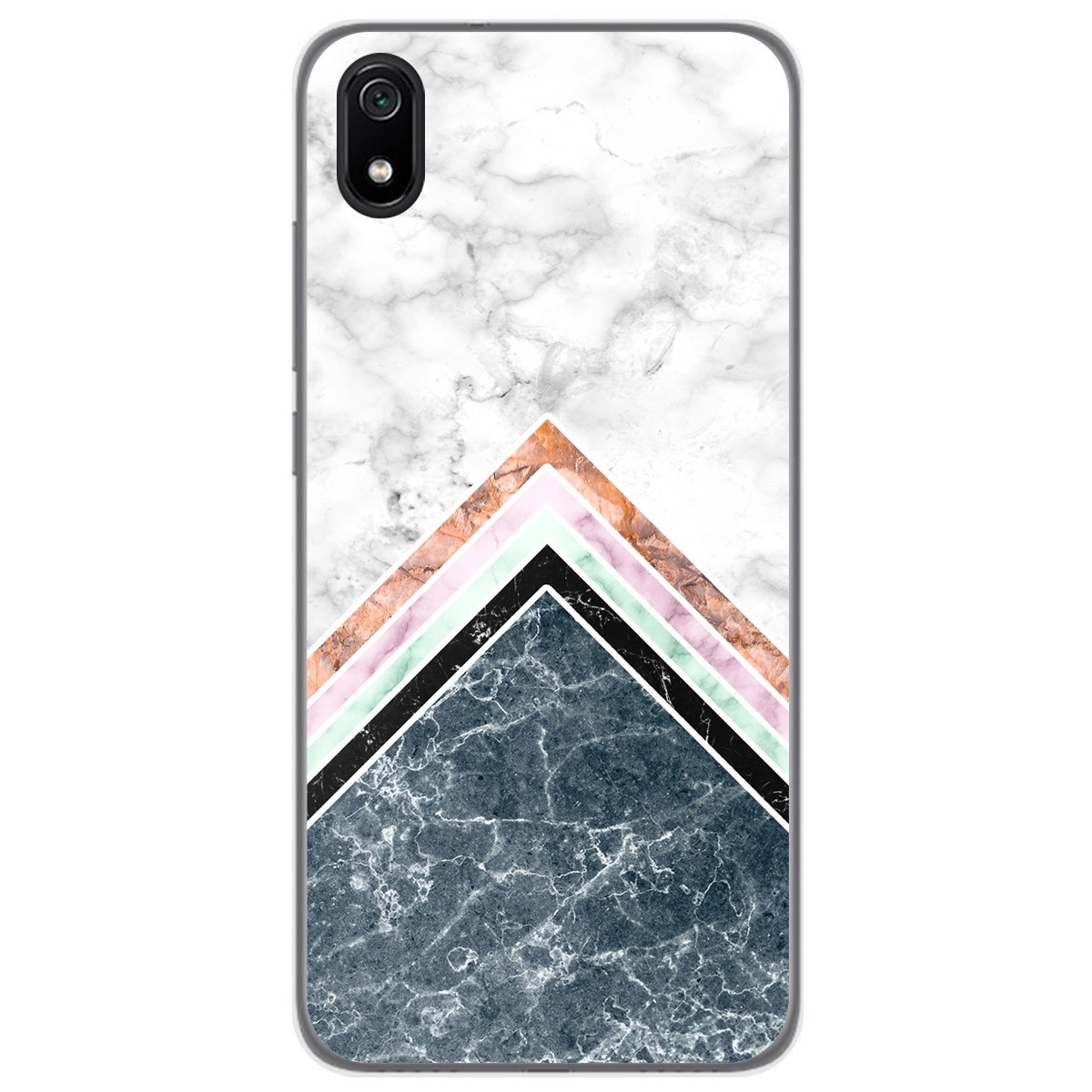Tumundosmartphone Funda Gel TPU Xiaomi Redmi 7A Personalizada Diseño Mármol 05