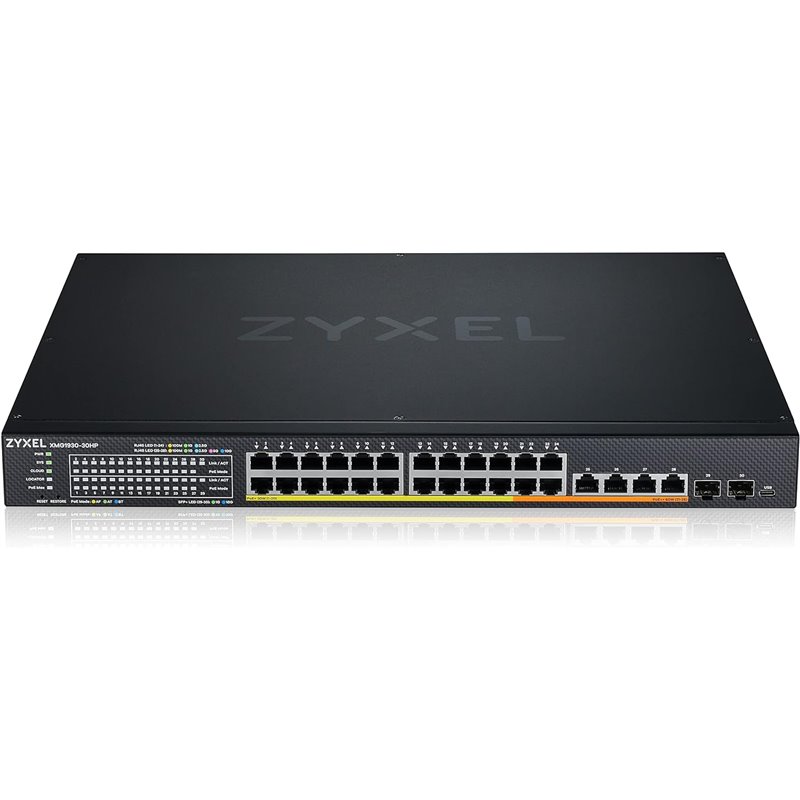 24-port 2.5gbe smart managed switch