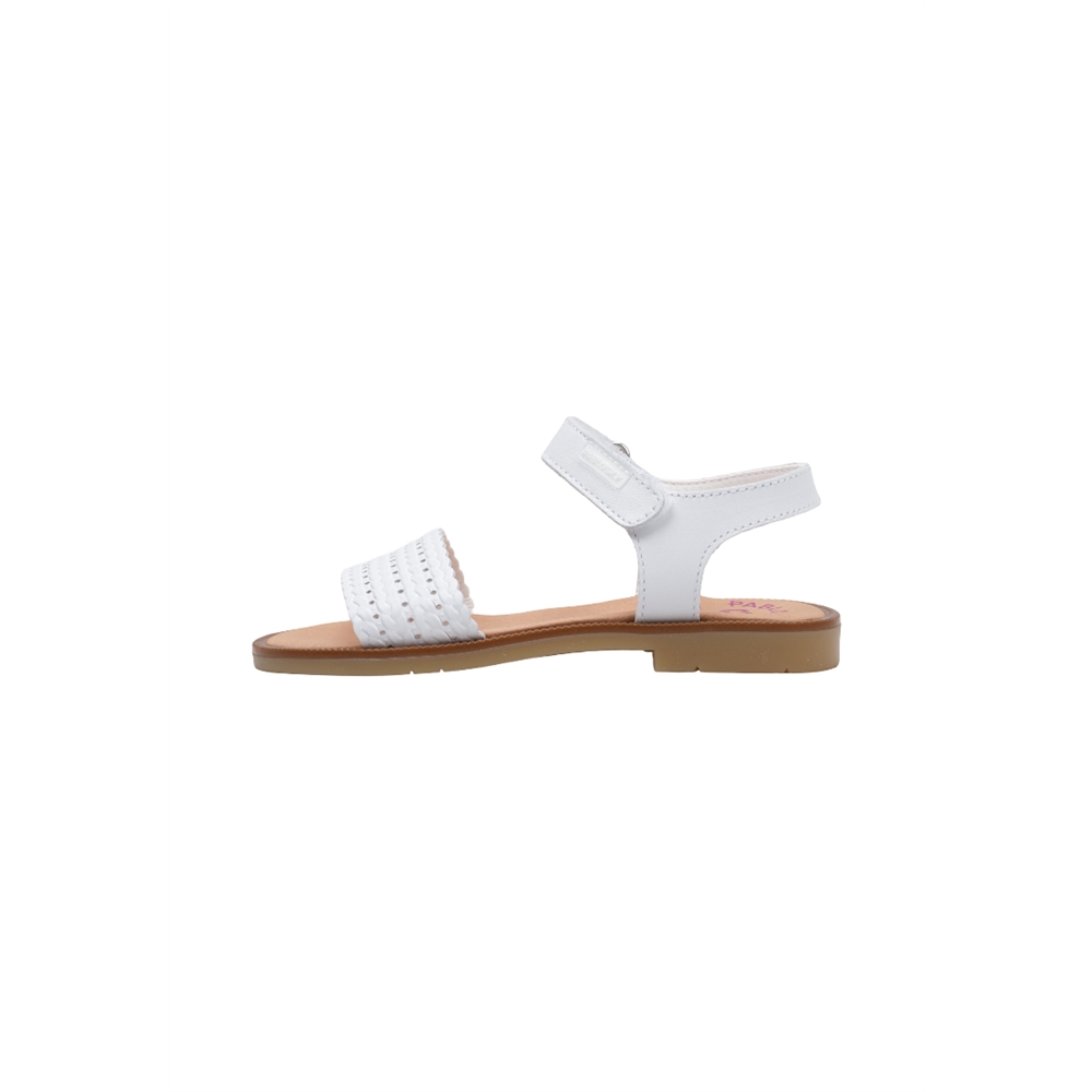 Pablosky 451600 Sandalias Planas Niña Blanco
