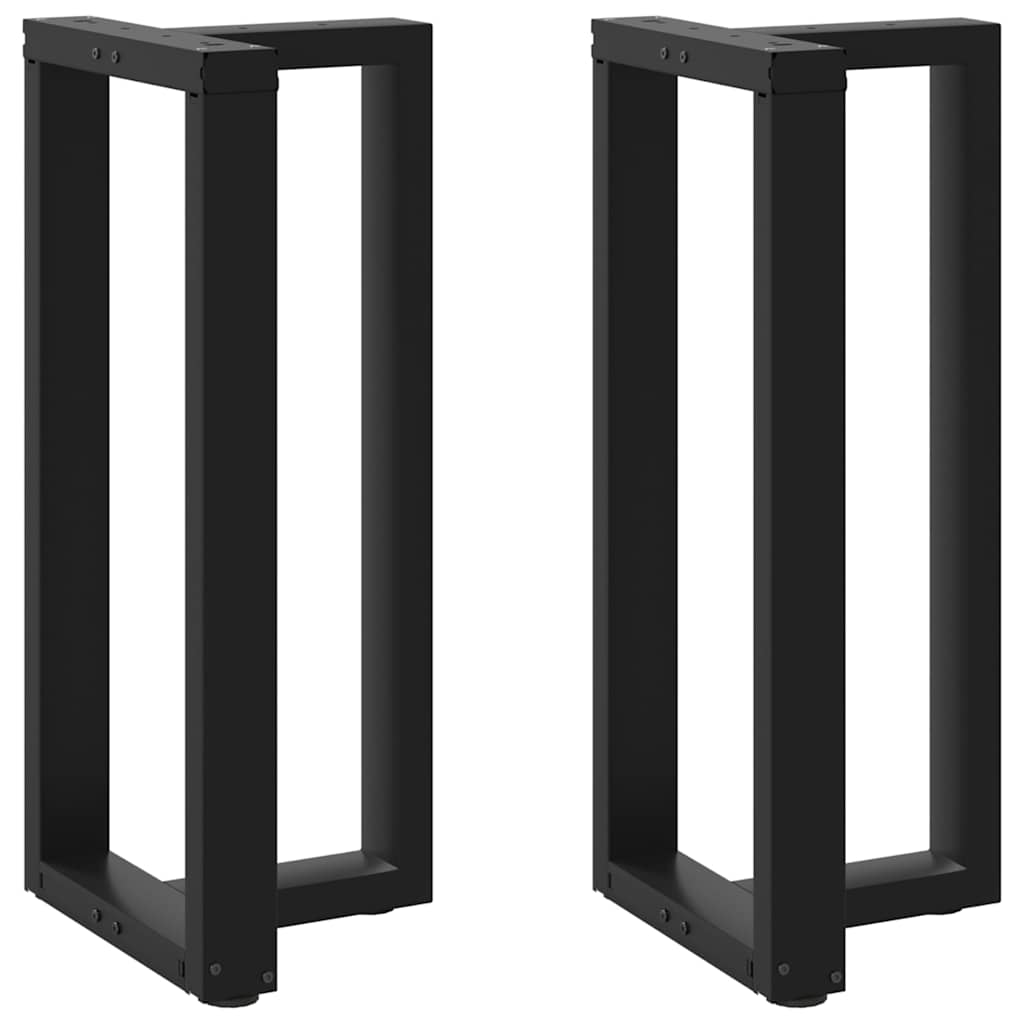 vidaXL Patas para mesa de bar en forma de T (2 unidades) 50 x 35 x (90-91) cm, acero