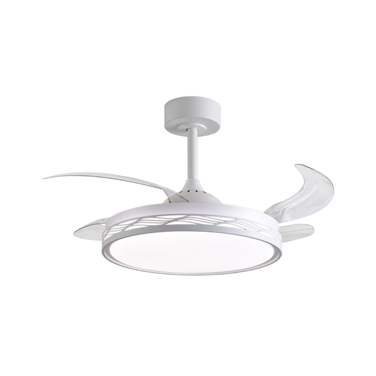 Ventilador de techo Riga Bel Air 72W 4 aspas retráctiles con luz LED Ø108 cm