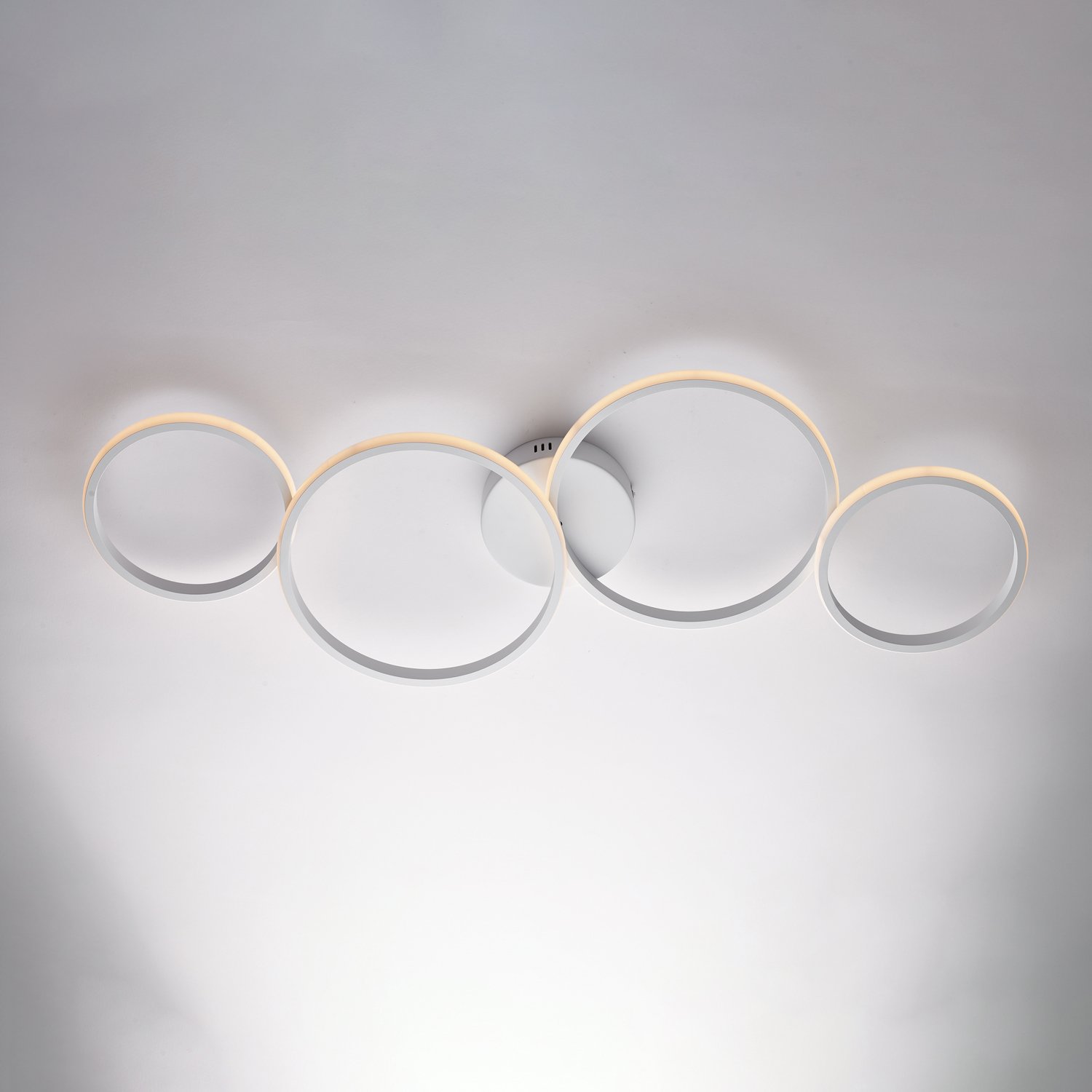 Luz de techo integrada llevada blanca de aluminio moderna de 48 W Cct y de Telecoman de Athena