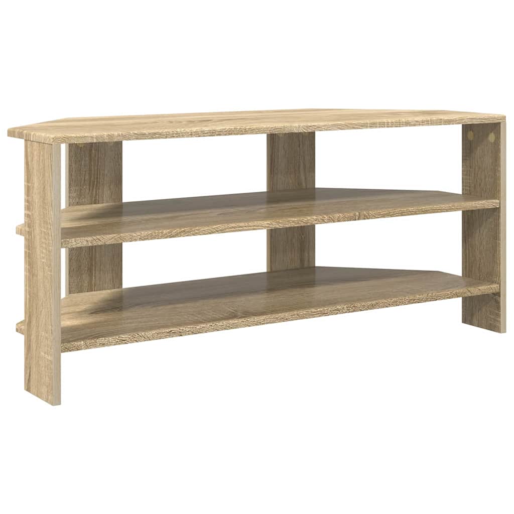 MuebledeTVdeesquina Roble Sonoma 102x40,5x45cm