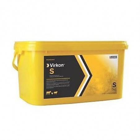 Virkon S, desinfectante virucida contra virus que afectan a animales de producción y domésticos (ZOTAL) -5 kg polvo
