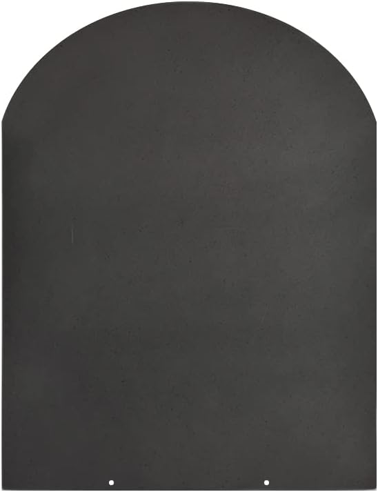 Plataforma de protección de suelo para estufas de leña y pellet en acero 90x80