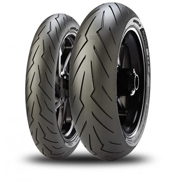 Neumático Moto Pirelli 240/45 Zr17 82W Diablo Rosso Iii