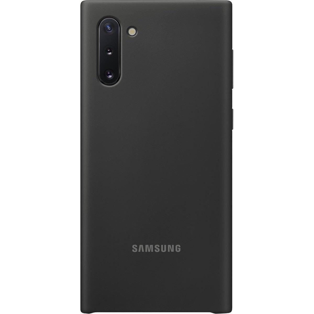 Samsung Funda Silicone Cover para Galaxy Note 10 Color Negro