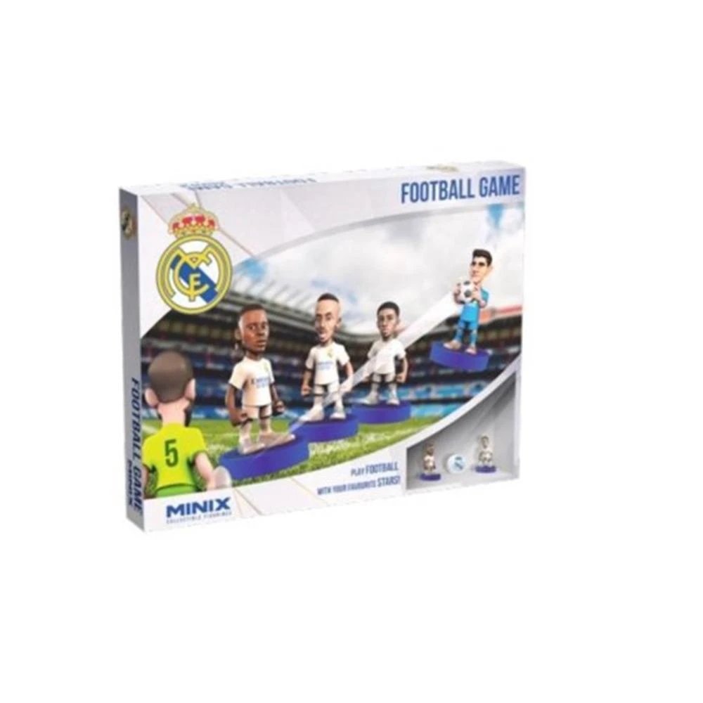 MINIX - Juego de mesa Minix MN17386 del Real Madrid para fans y coleccionistas, diseño exclusivo y construcción resistente