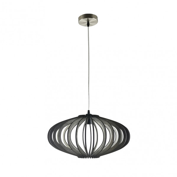 FABRILAMP Colgante Sapelli 1xE27 Madera café 45D