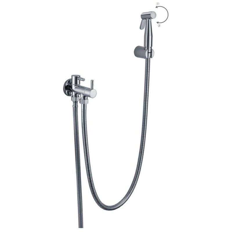 Imex Ness RDM005 ducha higiénica grifo monomando mango flexible acabado cromado