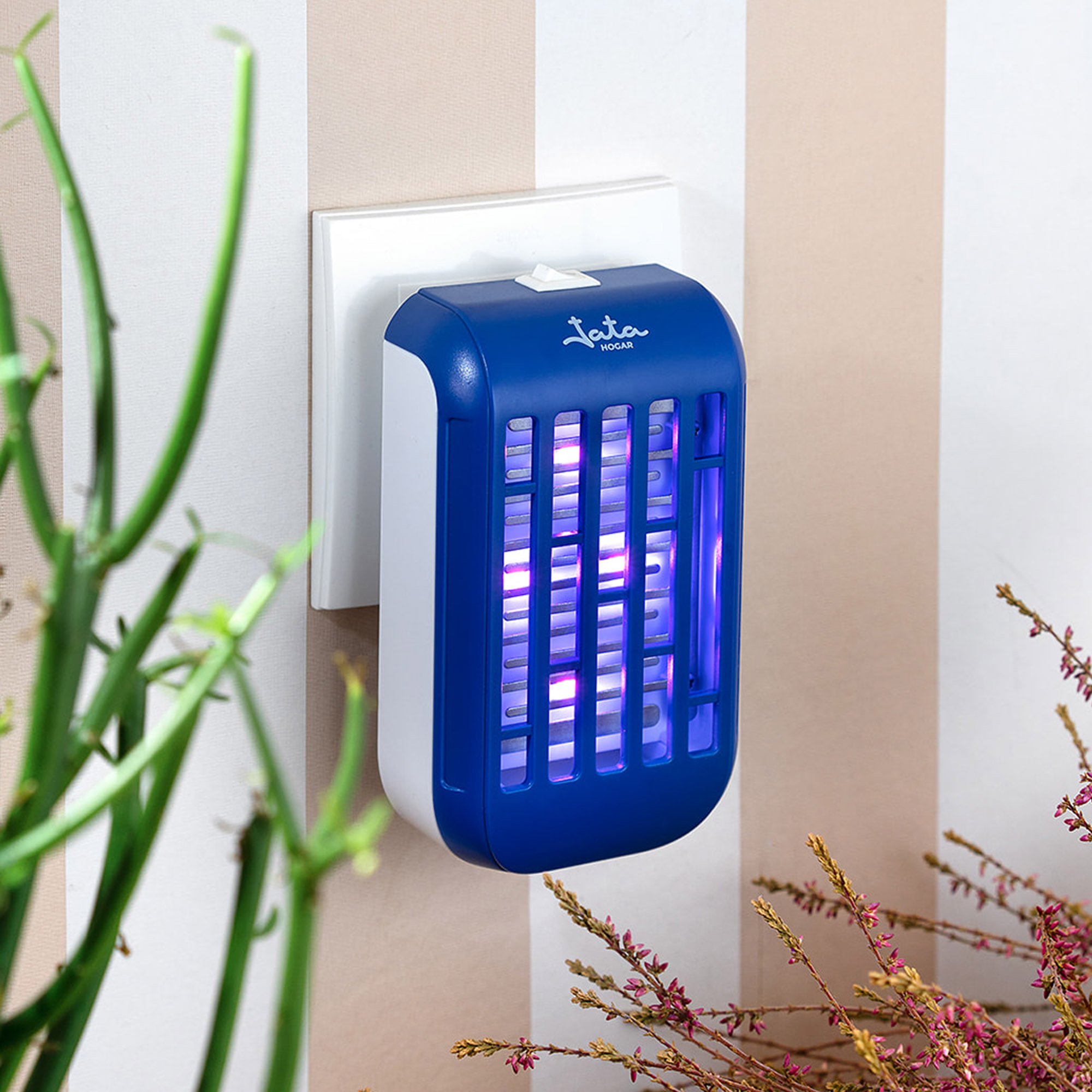 Elimina Insectos Eléctrico 4 bombillas de LED ultravioleta para atraer a los mosquitos Área de acción: 16 m2 Uso Interior Silencioso Bajo consumo - JATA MOSTRAP MOST1521