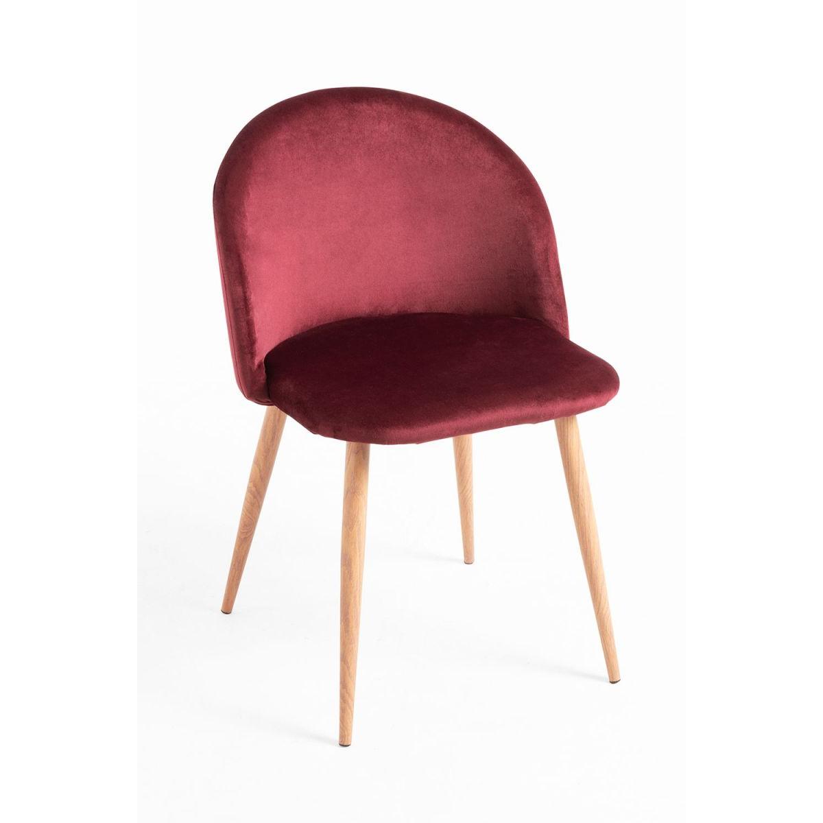 Regalos Miguel - Packs Sillas Comedor - Pack 6 Sillas Vint Terciopelo - Fucsia