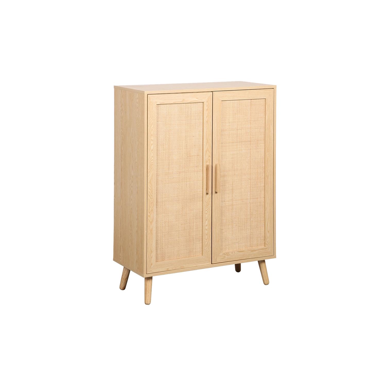 Vitrina ratán Clare - Color Madera natural - Homekit