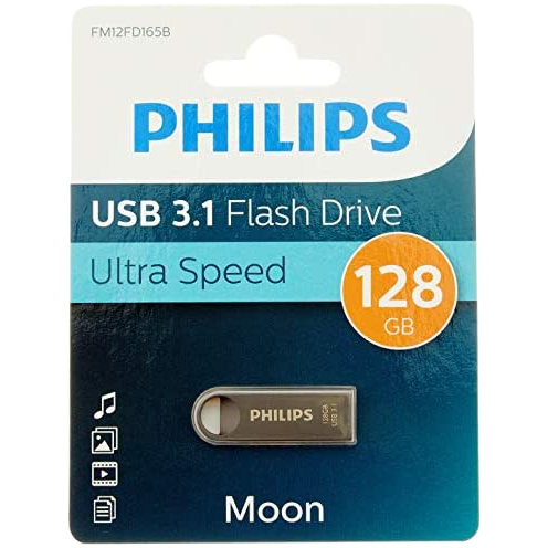 Memoria USB Philips 3.1 de 128GB Edición Moon