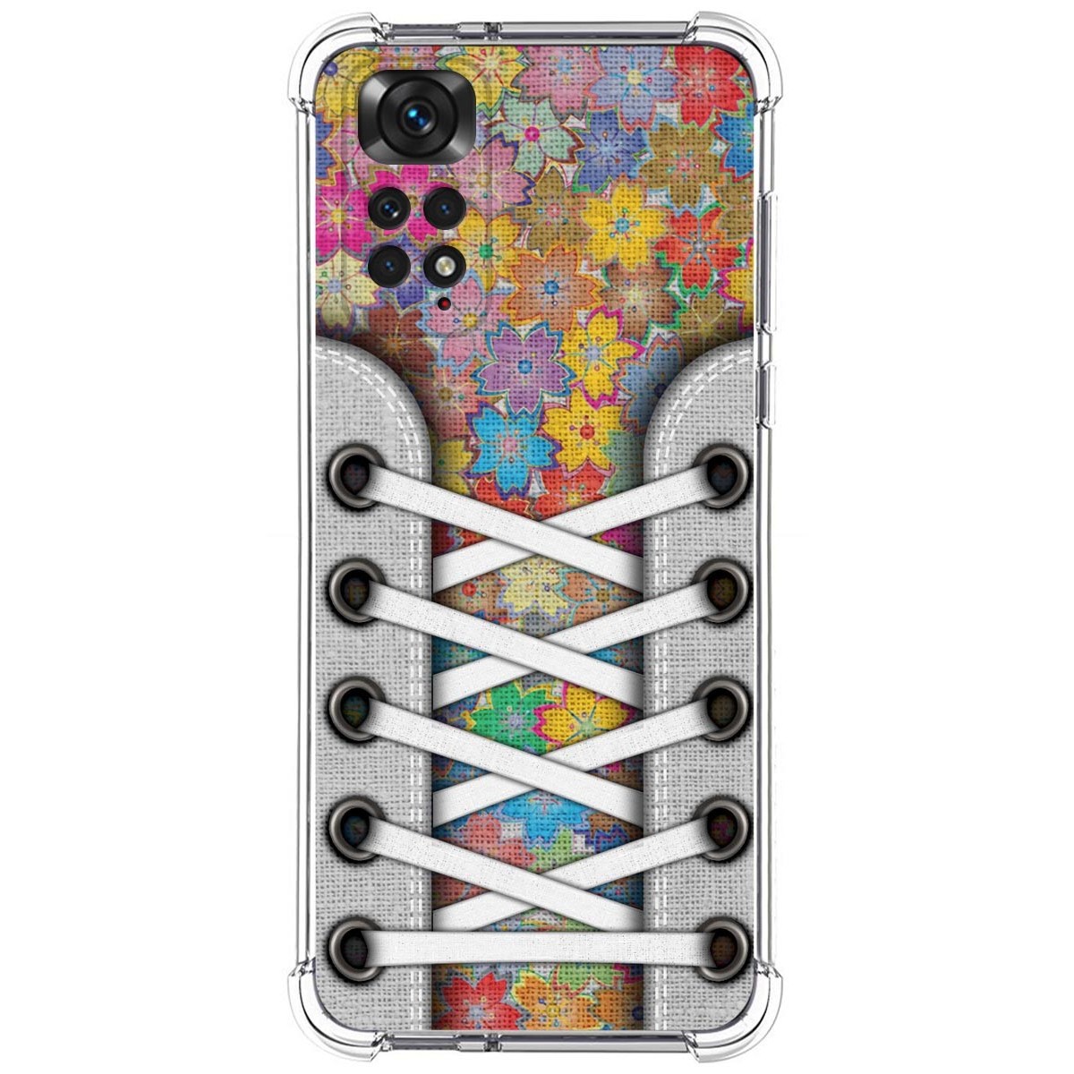 Funda Silicona Antigolpes para Xiaomi Redmi Note 11 / 11s diseño Zapatillas 05 Dibujos