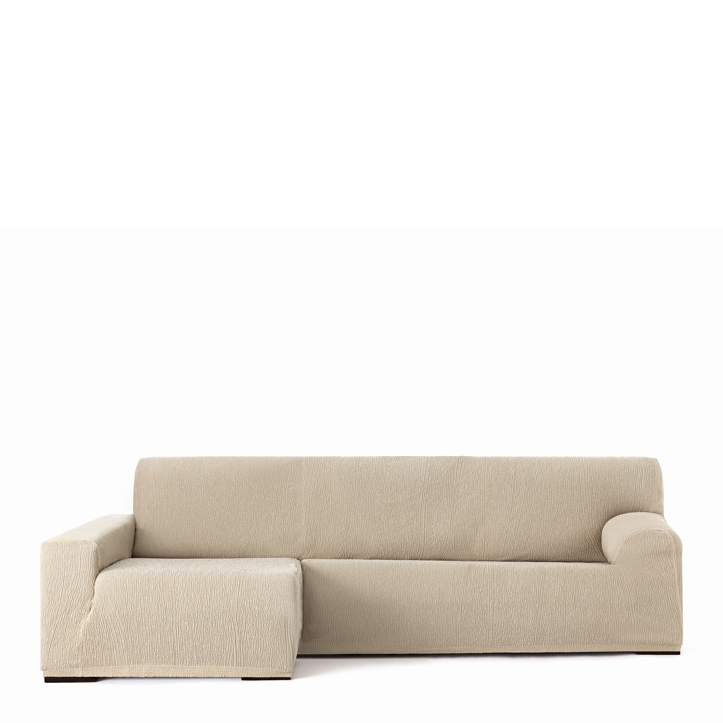 Fundas de sofa m/0 chaise longue troya izquierda (Mirando de frente) c/0, Tamaño brazo largo izquierda, 170x310x110cm, Fábricada en España