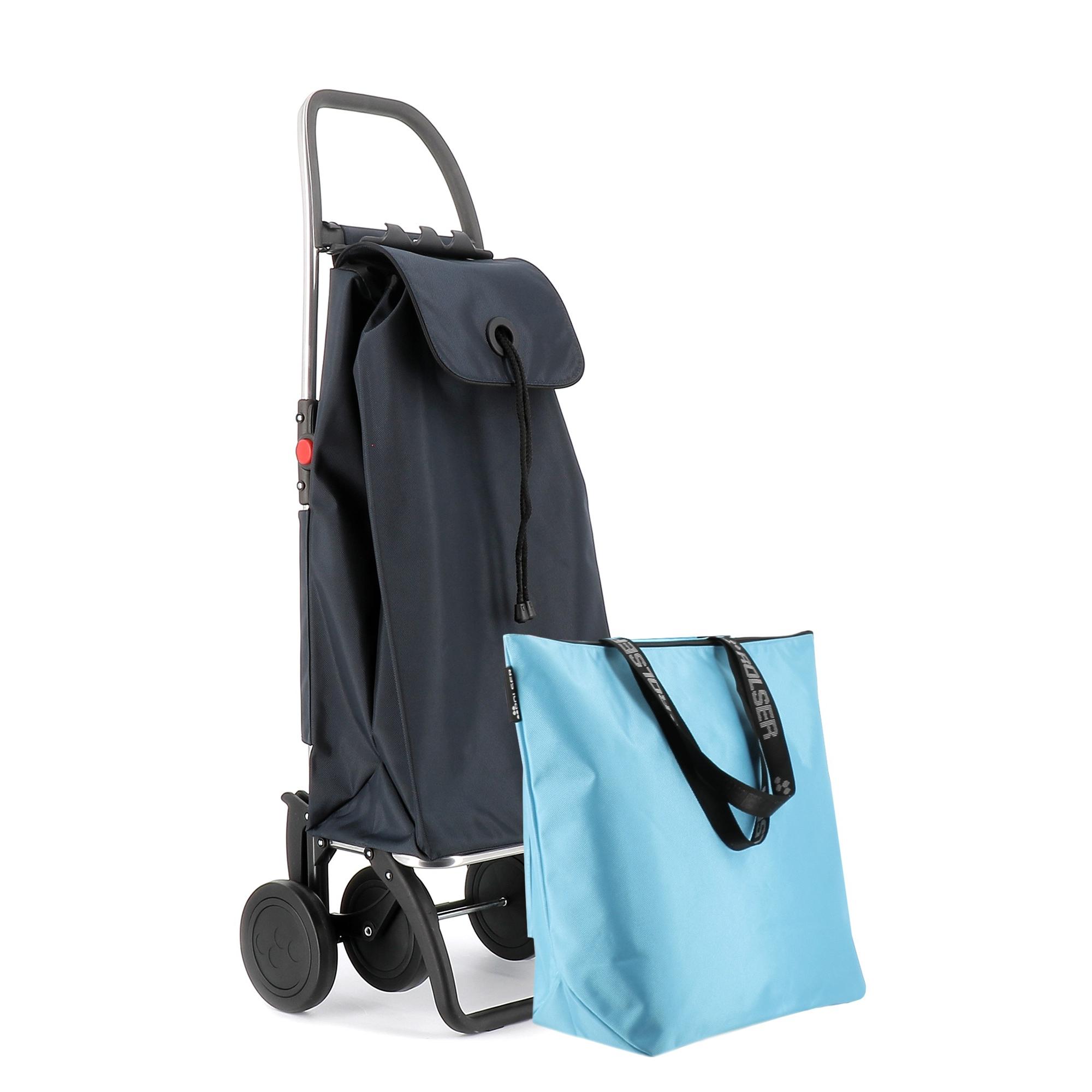 Combo Carro Rolser I Max Mf 4 Ruedas Plegable Bolsa Extra