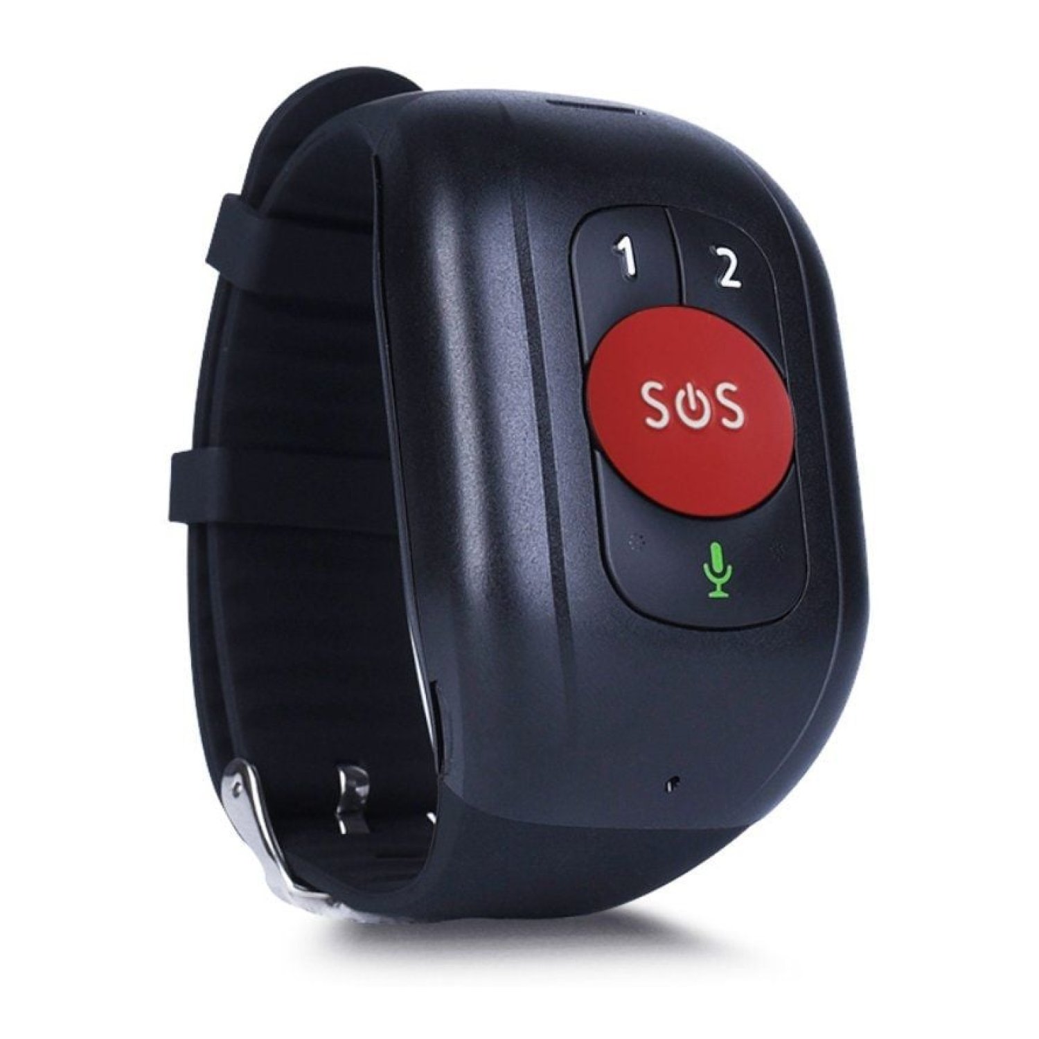Leotec Senior Smart Band 4G · Pulsera Smartwatch · Roja y Negra