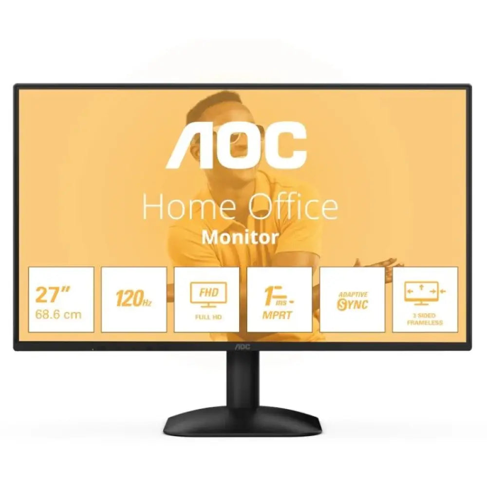 Monitor AOC 27B31H 27" Full HD 120Hz 1ms MPRT Sincronización Adaptativa Negro