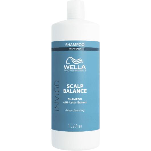 Champú Purificante para Cuero Cabelludo Graso 1000ml Invigo Scalp Balance Deep Cleansing Wella Professionals