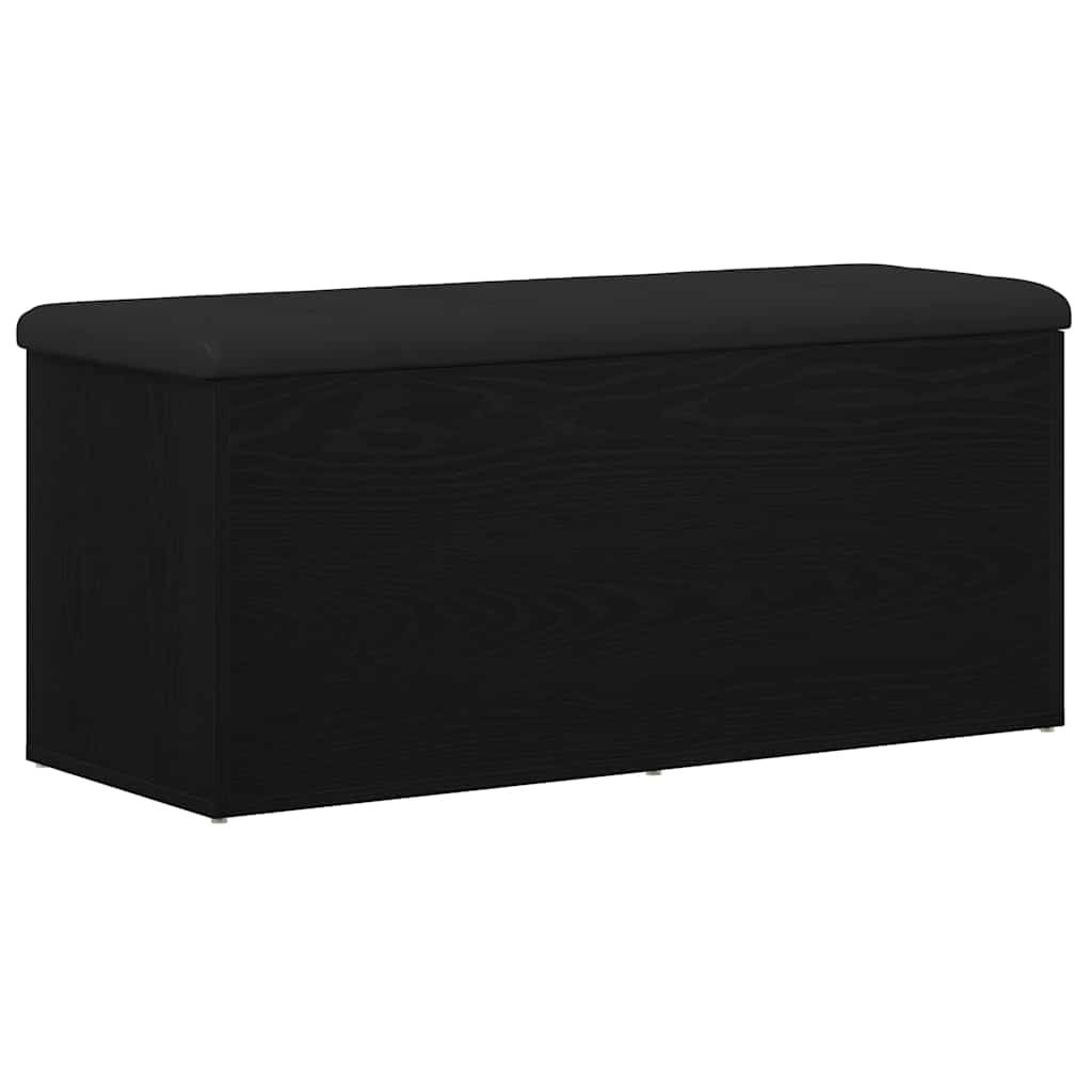 vidaXL Banco almacenaje madera de ingeniería 102x42x45 cm