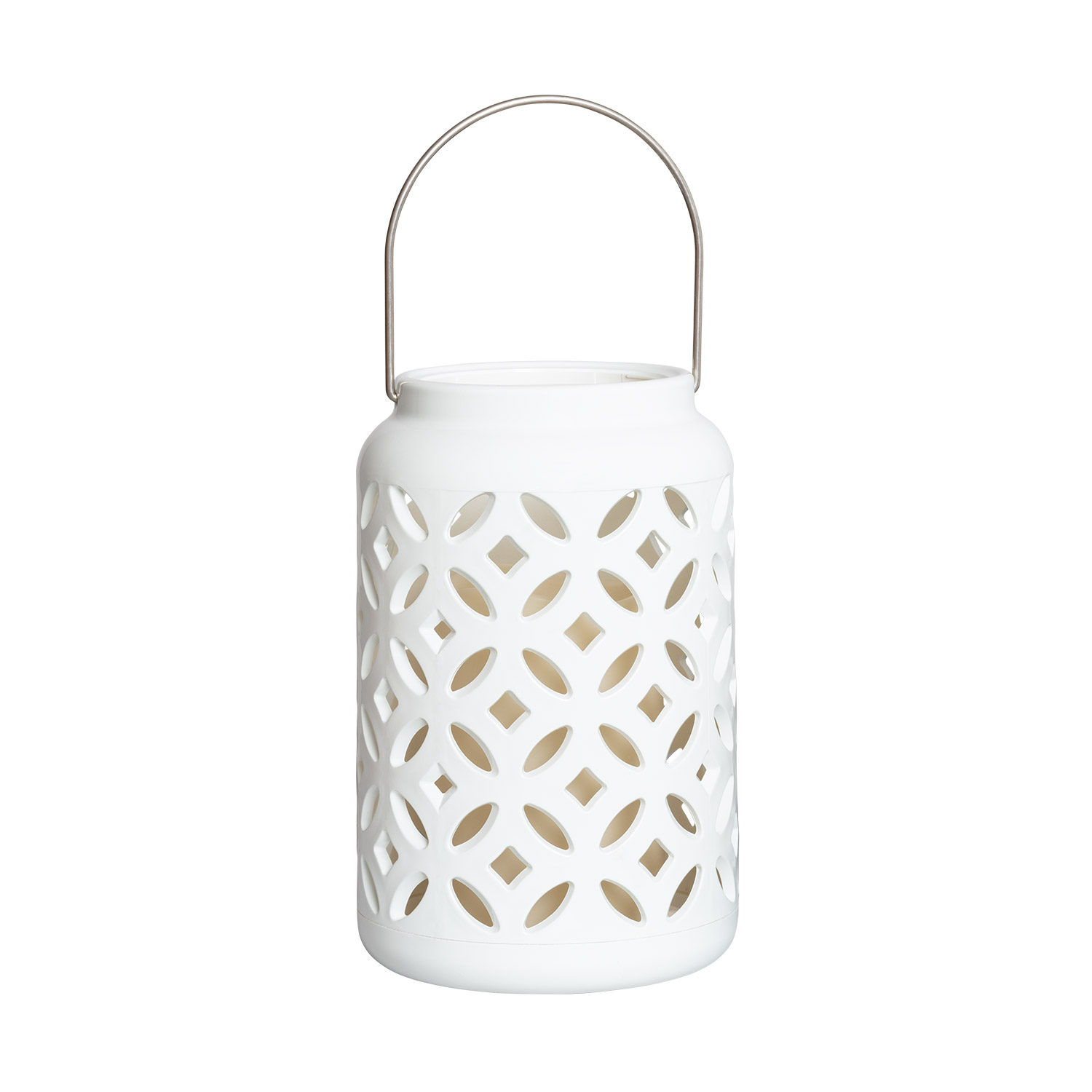 Ledkia Lámpara de Mesa con Vela LED Portátil Renoir Blanco