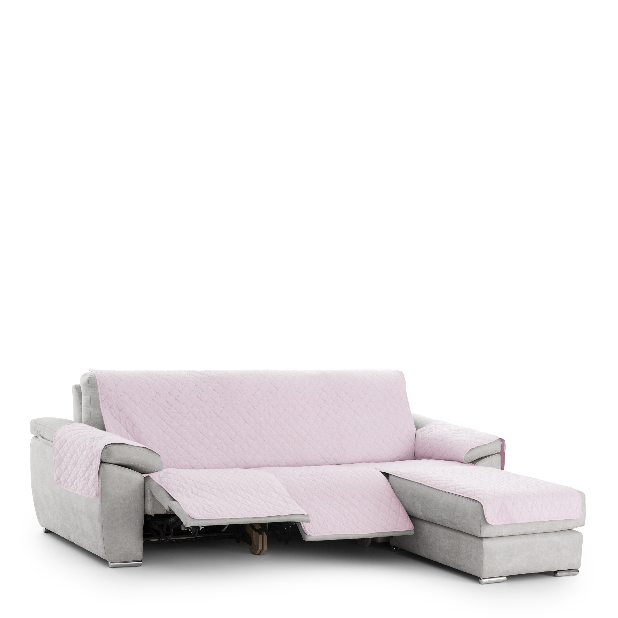 Funda de sofa chaise longue relax m/3 dcha. c/02, Tamaño normal derecha (mirando de frente),100x240x110cm, Fabricado en España