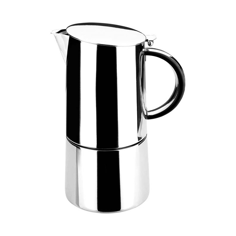 LACOR Cafetera Profesional Lacor | Cafetera Italiana 10 Tazas 500ml Inducción | Cafetera Espress Mokka | Para todo tipo de cocinas