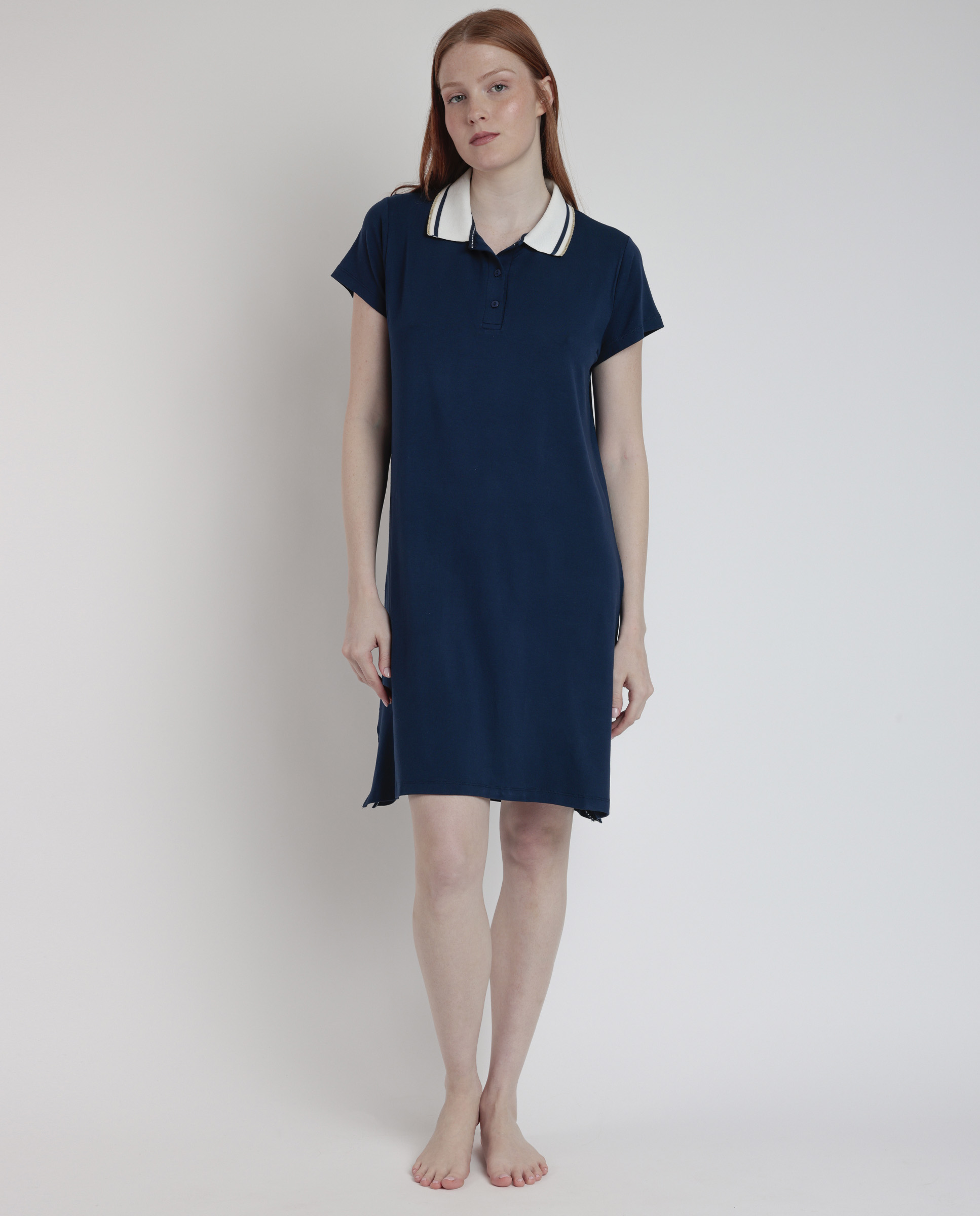 ADMAS Camisola Manga Corta Trip para Mujer
