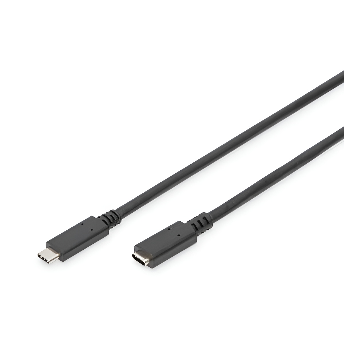 Cable de Extensión USB Tipo-C Digitus 0.7m Gen2 5A 10GB CE