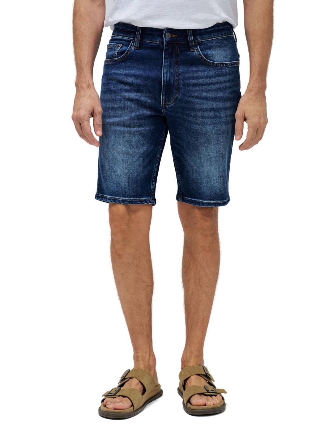 Bermuda Salsa S-Activ vaquero oscuro para hombre