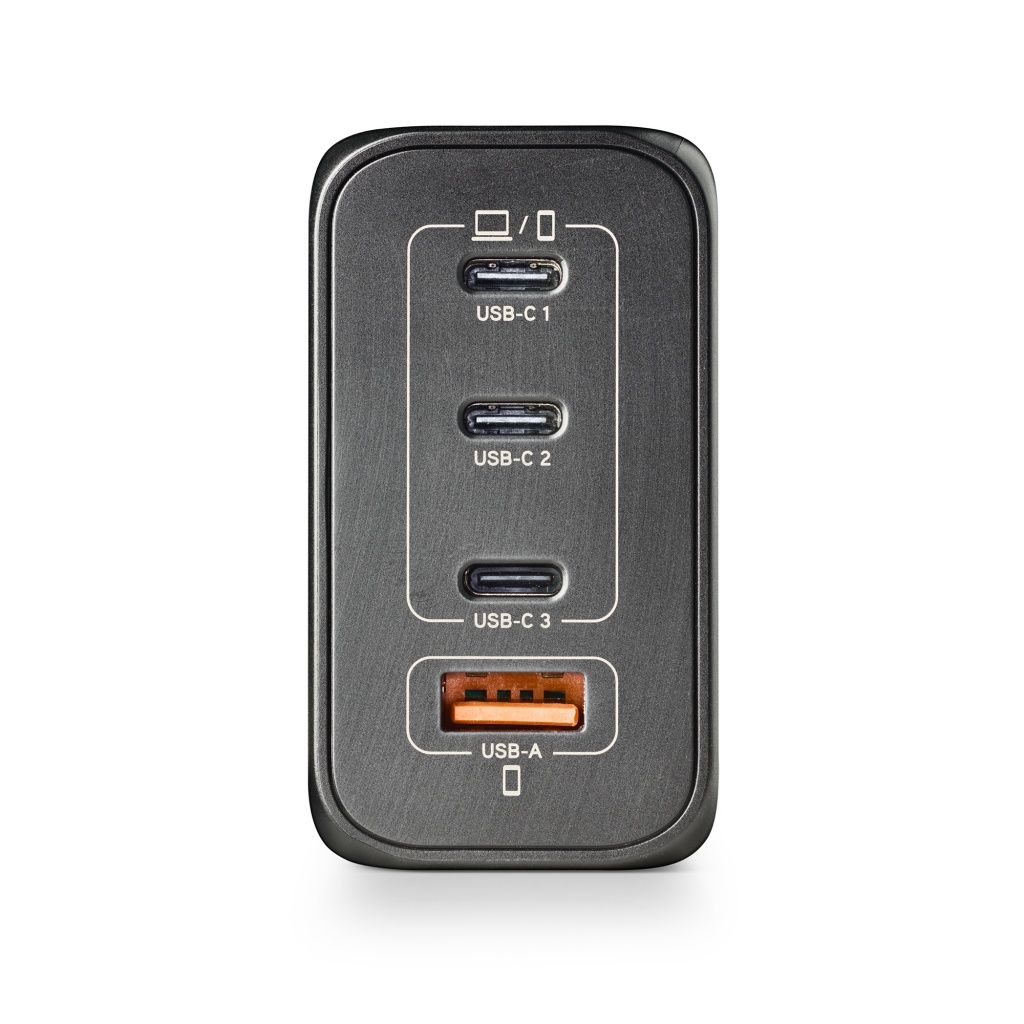 Cargador NGS BUD 240W  | Carga rápida, Power Delivery, 3x USB-C 1x USB-A, Tecnología GaN