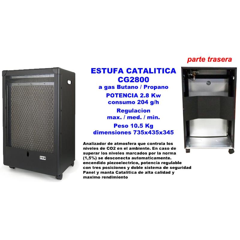 Hjm estufa catalitica   a gas 2.8 kw gc2800  720x430x375