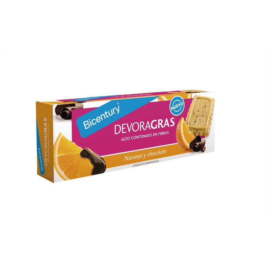 Galletas Devoragras Naranja y Chocolate Bicentury