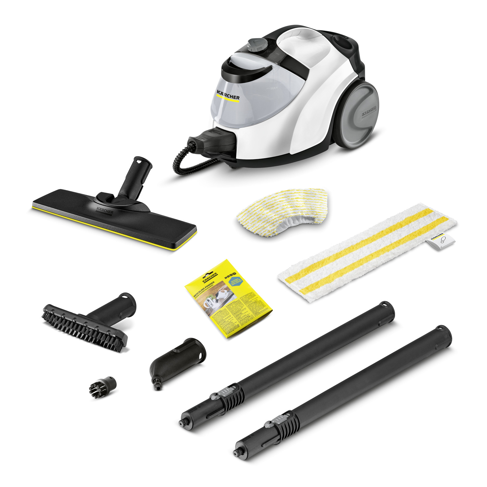 Kärcher SC 5 EasyFix IRON PLUG Limpiador a vapor de cilindro 1,5 L 2250 W Negro, Blanco