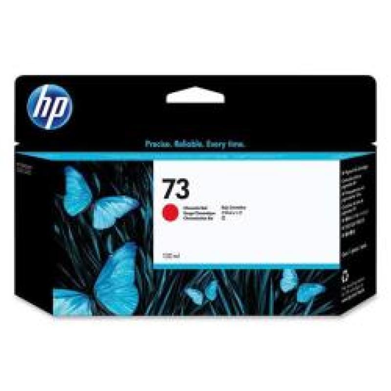 Tinta roja cromatica hp 73