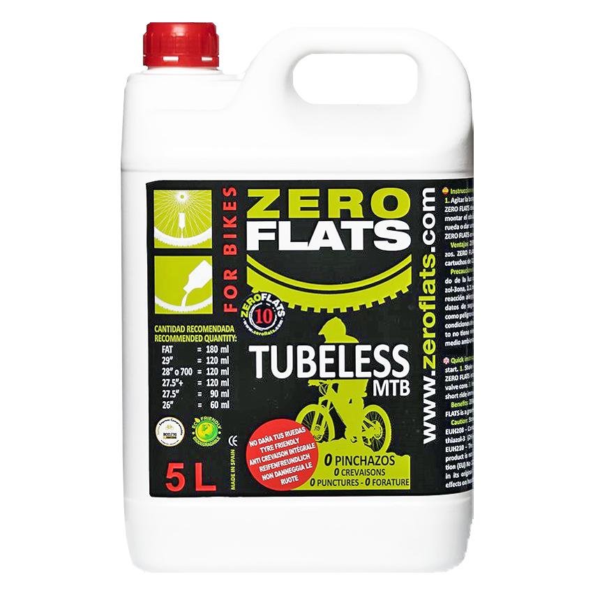 SELLANTE ZERO FLATS TUBELESS MTB 5000ml (5L)