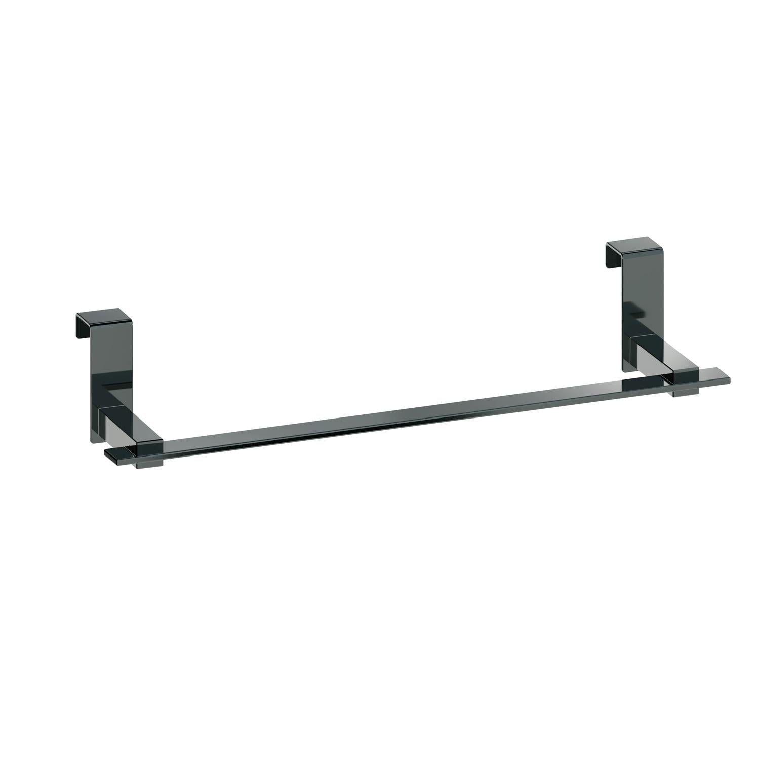BELTRAN 10766 NIZA Barra Colgar Costado Mueble 37 Cromo Negro - ref: 064-10766