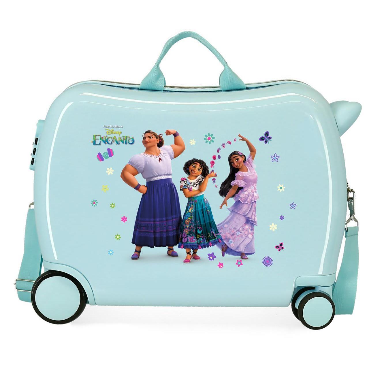 Maleta Infantil Disney Encanto turquesa 38x50x20cm