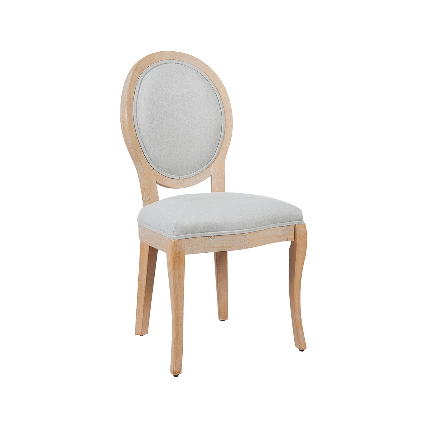 Set de 2 sillas de comedor tapizadas lizzie  gris para hogar moderno mueble de almacenaje  - Homekit