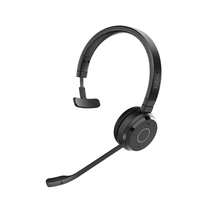 Jabra - Evolve 65 TE Auriculares Inalámbrico y alámbrico Diadema Oficina/Centro de llamadas USB tipo A Bluetooth - 6693-839-409 6693-839-409