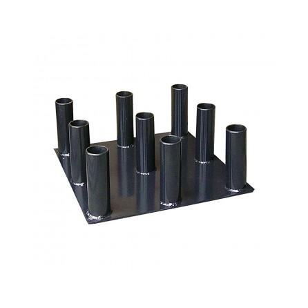 SOPORTE VERTICAL BARRAS SOFTEE 30MM SOFTEE