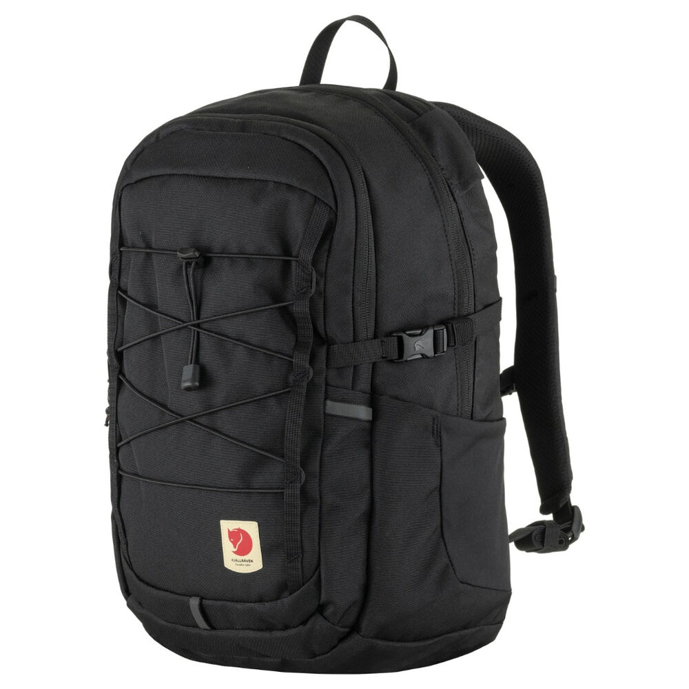 Mochila Negra Fjallraven Skule 20L Black Impermeable y Versátil