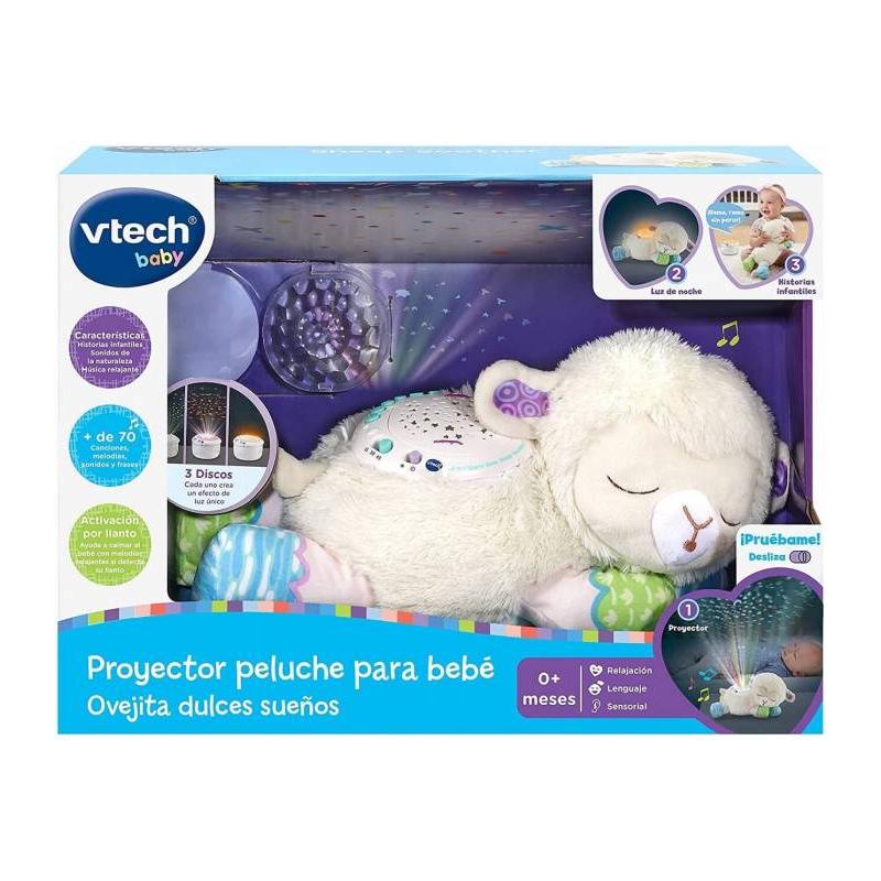 Peluche Ovejita Dulces sueños Proyector para bebés +0 Meses de VTech