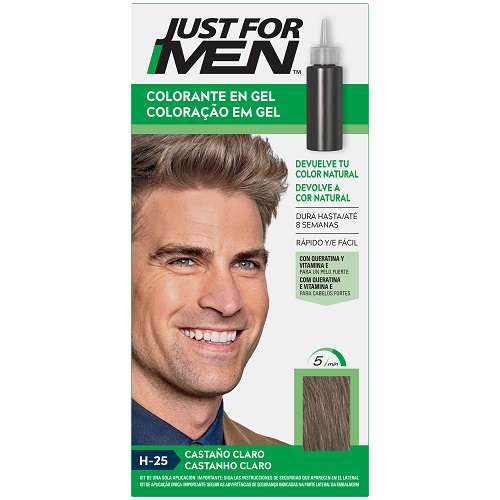 Just For Men Tinte para Hombres Castaño Claro Sin Amoníaco